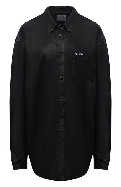 Женская кожаная рубашка VETEMENTS, арт. UA52SH980B 2404/W