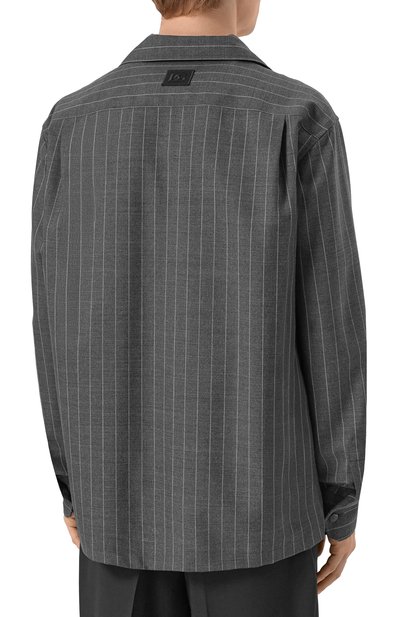 Шерстяная рубашка DOLCE & GABBANA, арт. G5NU8Z/FR23B, фото 4