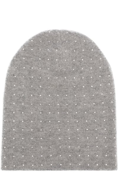 Кашемировая шапка бини с отделкой стразами WILLIAM SHARP, арт. HT 19-43, фото 1