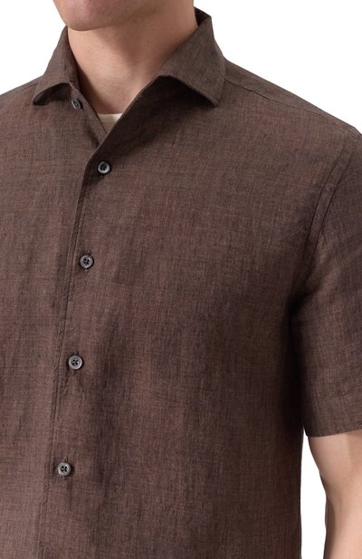 Льняная рубашка CORNELIANI, арт. 25I126-2511334, фото 5