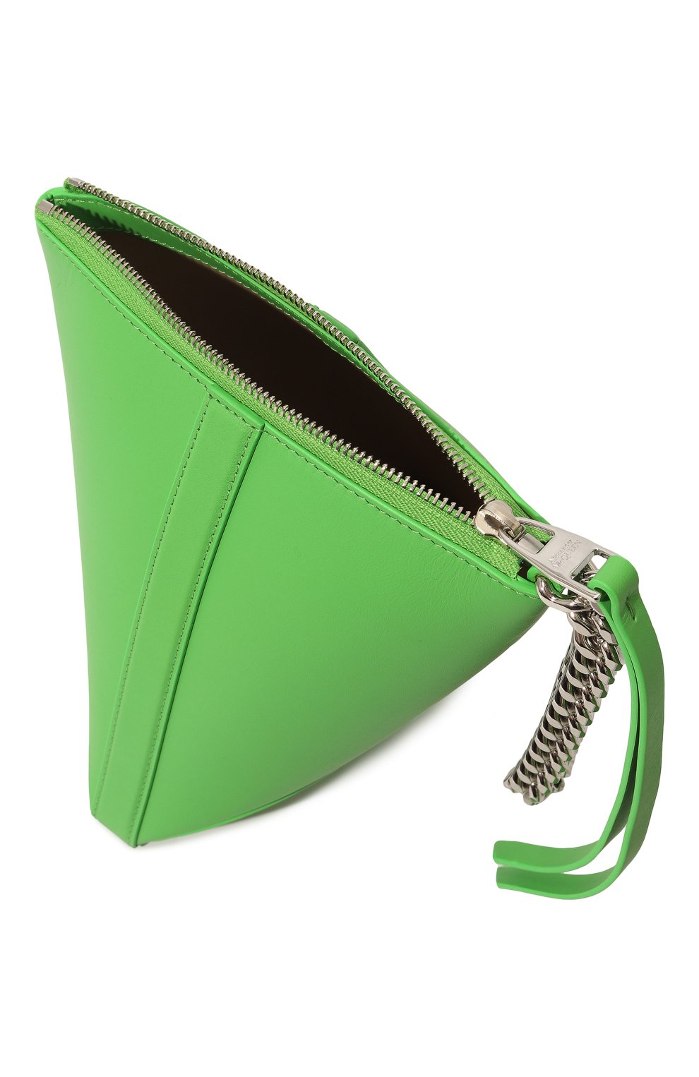 Сумка curve ALEXANDER MCQUEEN зеленого цвета по цене 99500 руб., арт. 707839 1YBB3, фото 5 Сумка curve ALEXANDER MCQUEEN, арт. 707839 1YBB3, фото 5