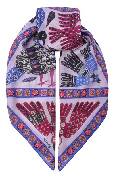 Женский шелковый платок небеса GOURJI, арт. 91144937/72172