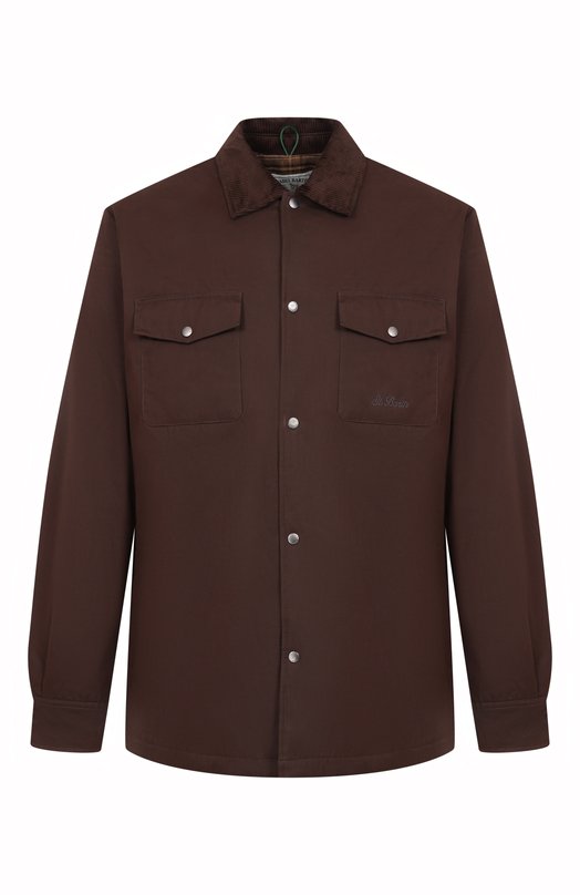 Куртка-рубашка MC2 Saint Barth BEX003-00029I/BEXLEY WAX Коричневый BEX003-00029I/BEXLEY WAX