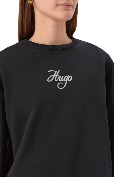 Хлопковый свитшот HUGO, арт. 50550149, фото 5
