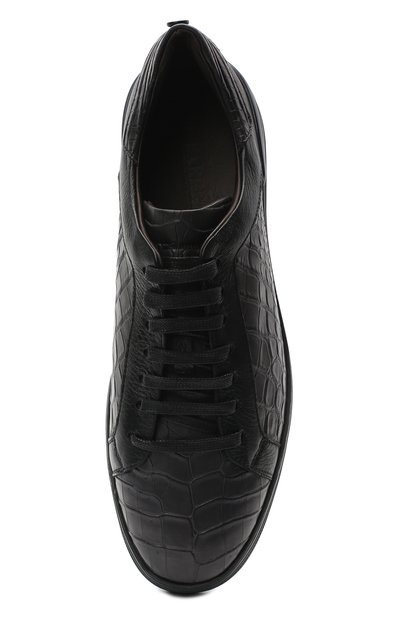 Кеды из кожи крокодила BARRETT, арт. CAR-9490.12/C0CC0DRILL0 SP0NGE/CNIL, фото 5