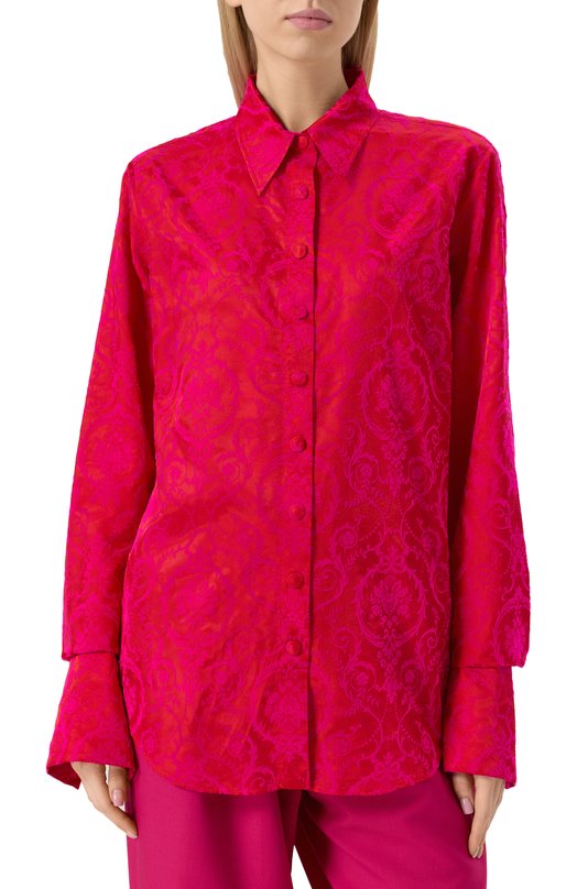 Блузка Dries Van Noten 251-010712-1529 Розовый  251-010712-1529 Фото 3