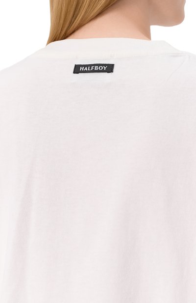 Хлопковая футболка HALFBOY, арт. HS251WT002, фото 5