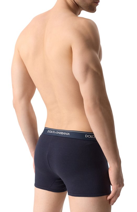 Комплект из двух боксеров Dolce & Gabbana M9C07J/0NN95 Синий  M9C07J/0NN95 Фото 3