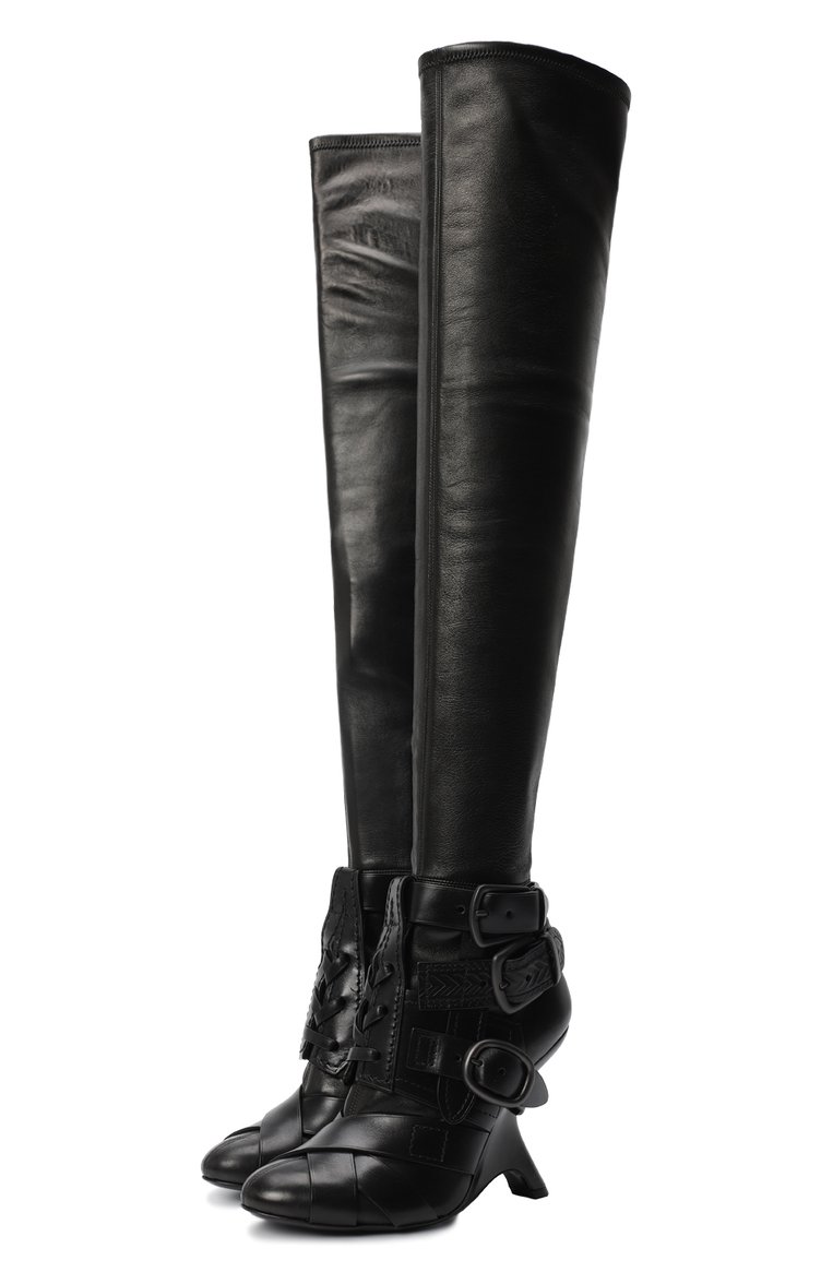 Кожаные ботфорты TOM FORD, арт. W2019T/KST, фото 1