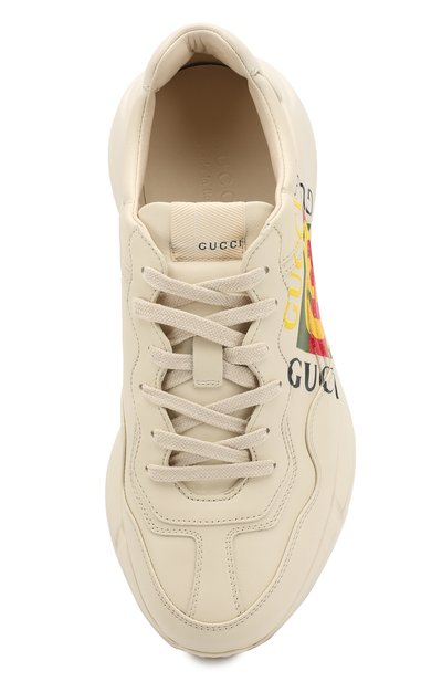 Кожаные кроссовки rhyton GUCCI, арт. 500878/DRW00, фото 5