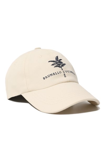 Хлопковая бейсболка BRUNELLO CUCINELLI, арт. B252DW326A, фото 1