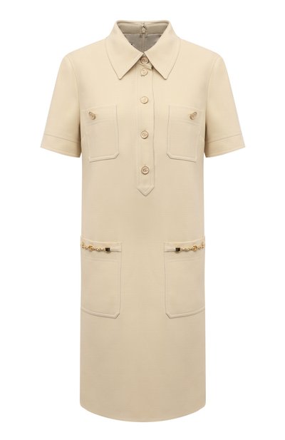 Платье из шелка и шерсти GUCCI, арт. 661672/ZAD88, фото 1