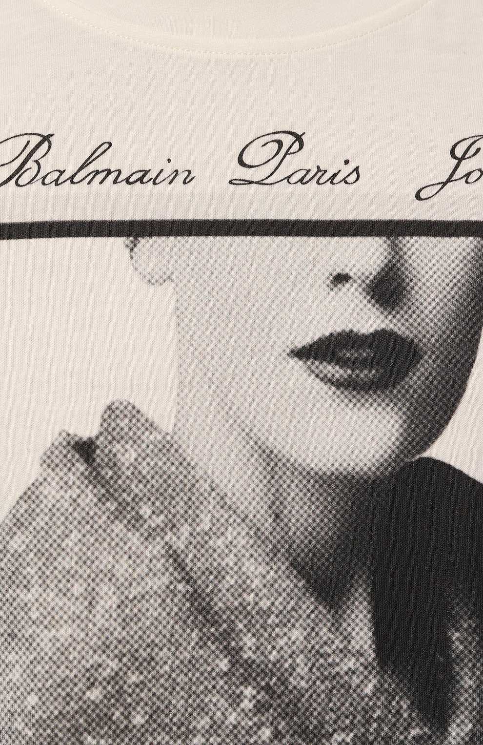 Хлопковая футболка BALMAIN, арт. BH0EG010/GD14, фото 5