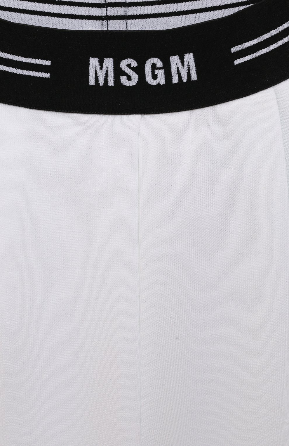 Хлопковые шорты MSGM KIDS, арт. MS029445, фото 3