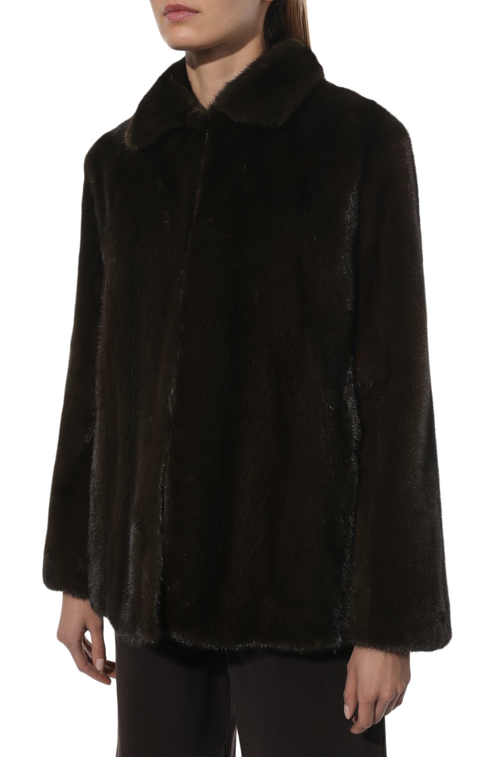Шуба из меха норки THE ROW, арт. 3701R34, фото 3
