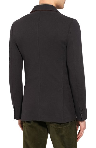 Пиджак из хлопка и шелка LORO PIANA, арт. FAE8388, фото 4