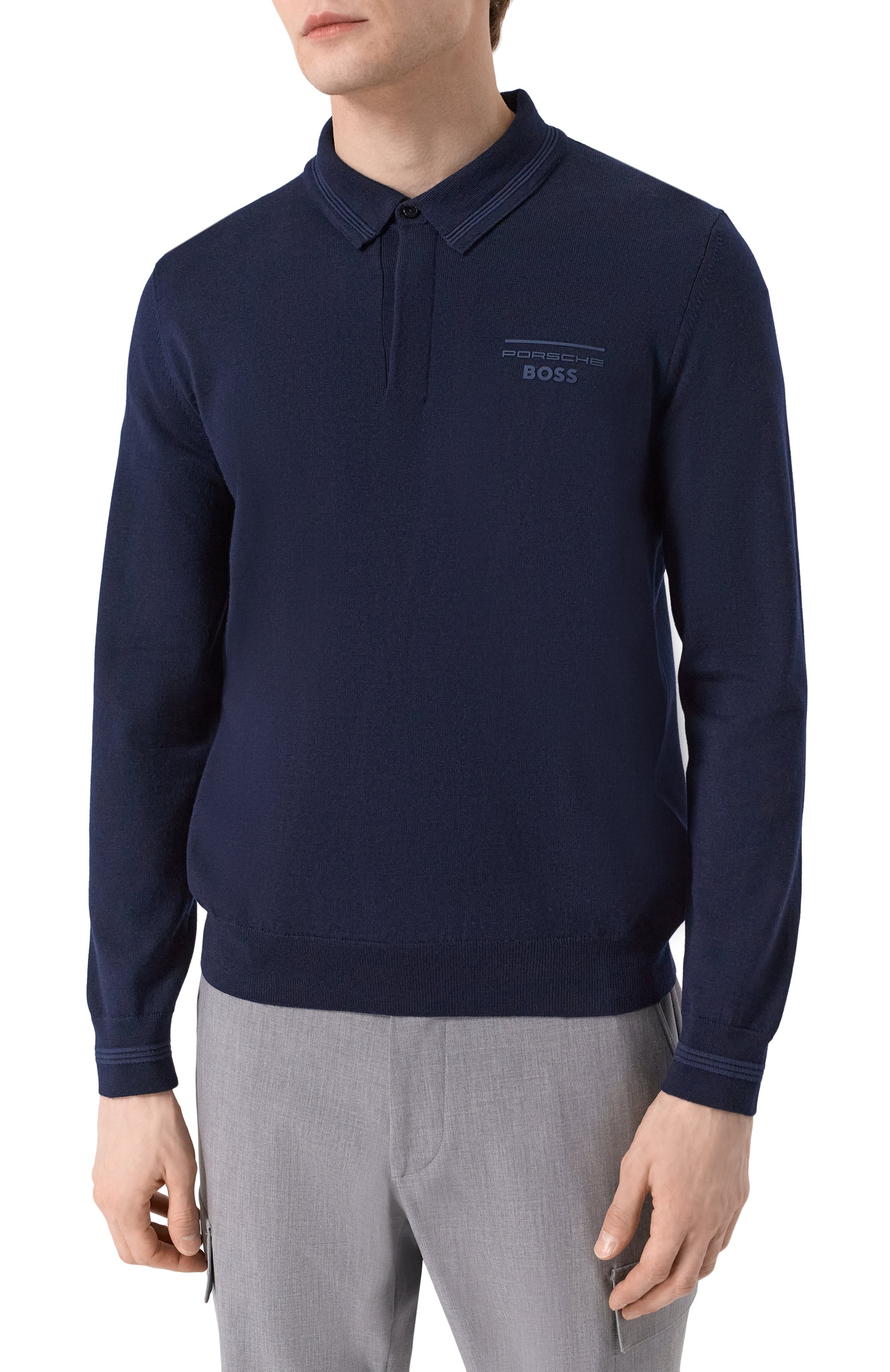 Шерстяное поло boss x porsche BOSS, арт. 50531172, фото 3