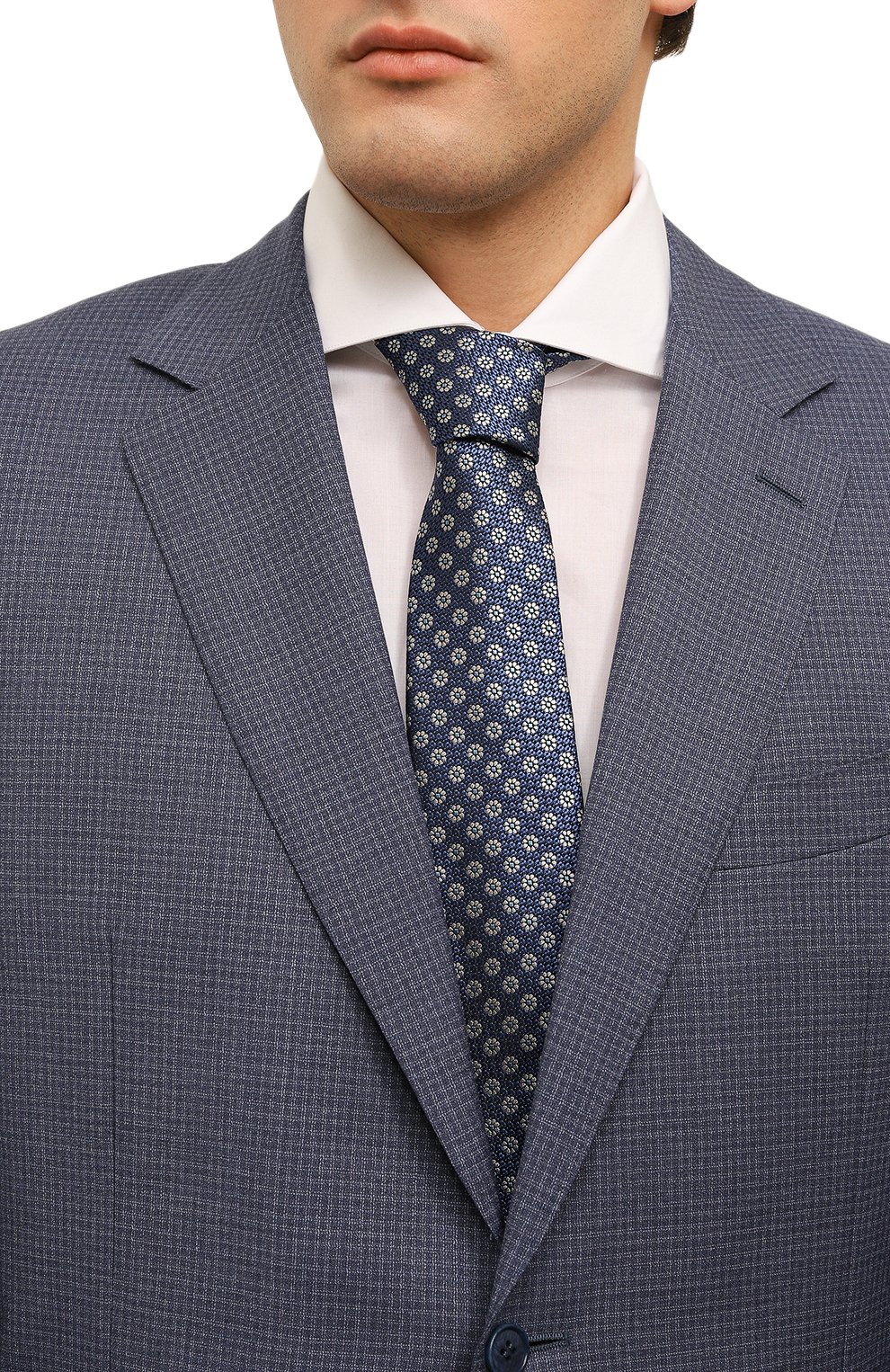 Шелковый галстук CANALI, арт. 18/HJ03987, фото 2