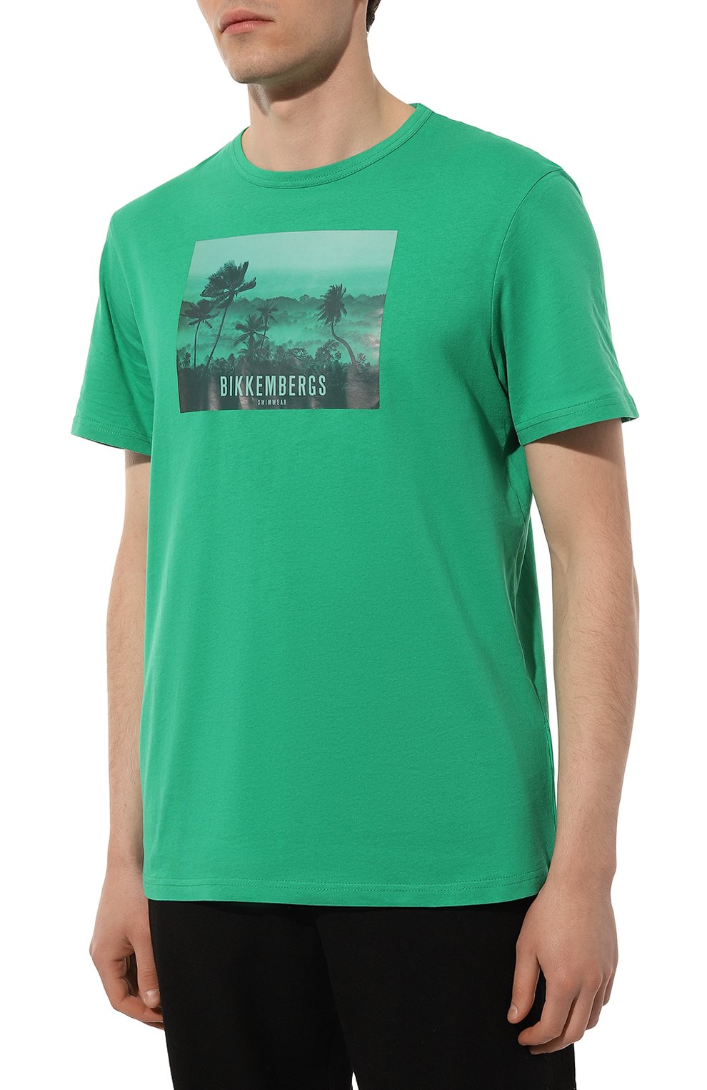 Хлопковая футболка DIRK BIKKEMBERGS, арт. BKK2MTS06, фото 3
