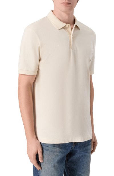 Хлопковое поло BOSS, арт. 50554185, фото 3