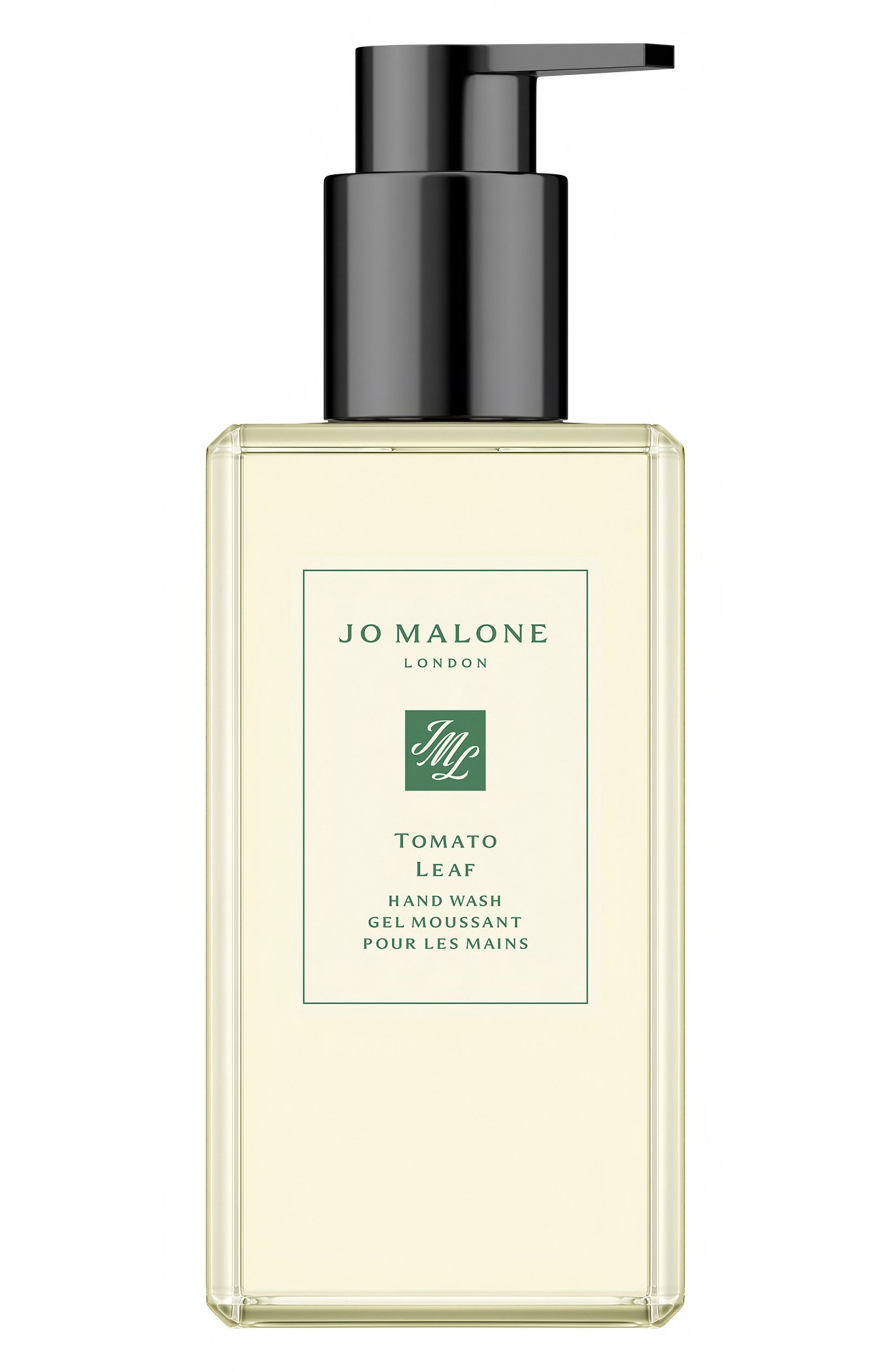 Жидкое мыло для мытья рук tomato leaf (250ml) JO MALONE LONDON бесцветного цвета по цене 5450 руб., арт. L4QP-01, фото 1 Жидкое мыло для мытья рук tomato leaf (250ml) JO MALONE LONDON, арт. L4QP-01, фото 1