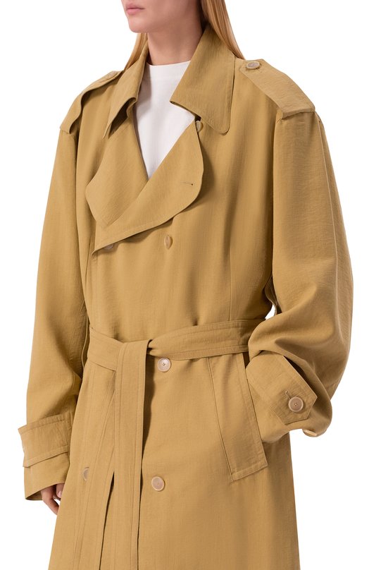 Тренч Petar Petrov S26TM1 Бежевый  S26TM1 Фото 5