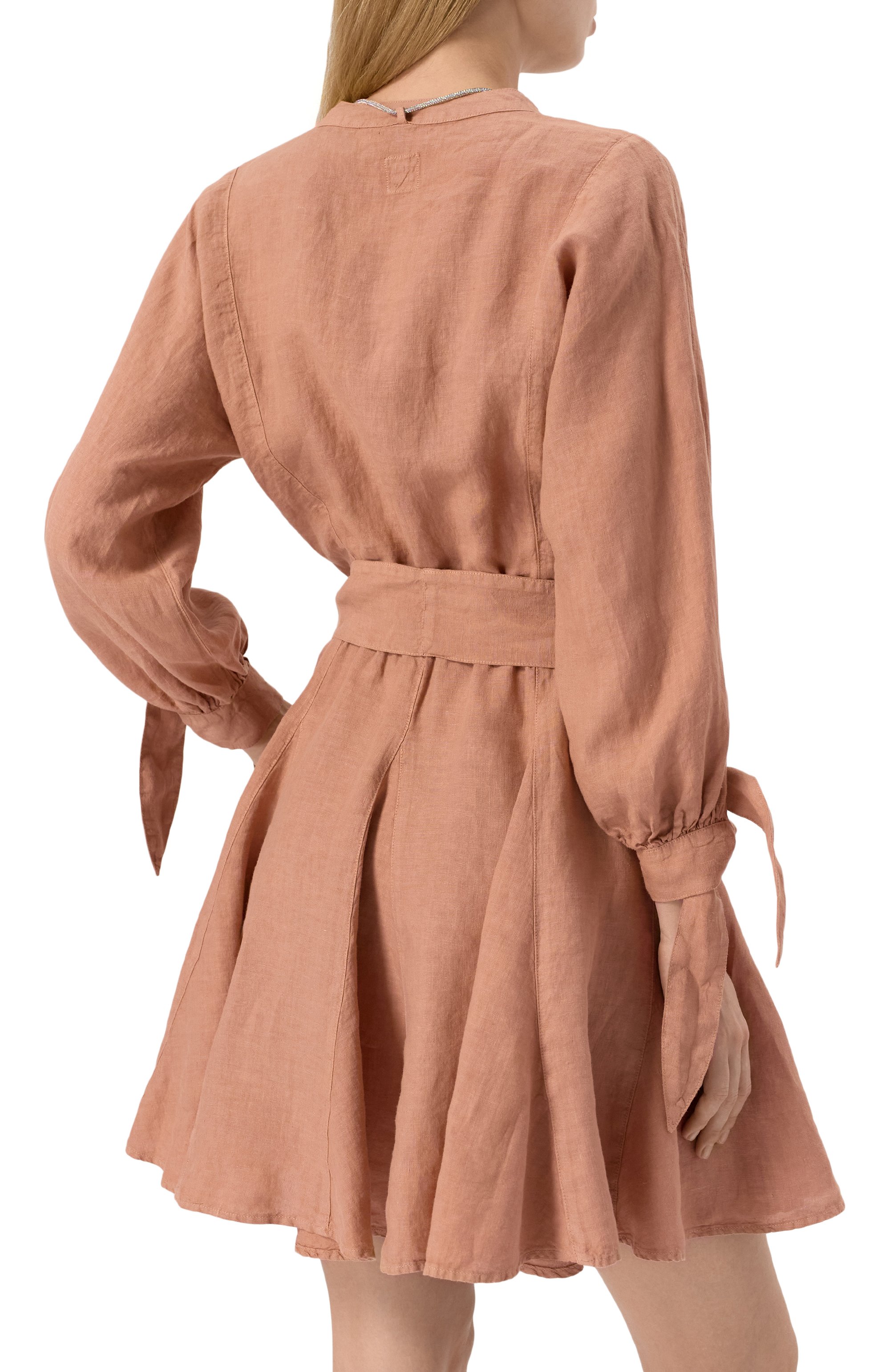 Льняное платье 120% LINO, арт. 32ALIW4PJ2/000F753, фото 4