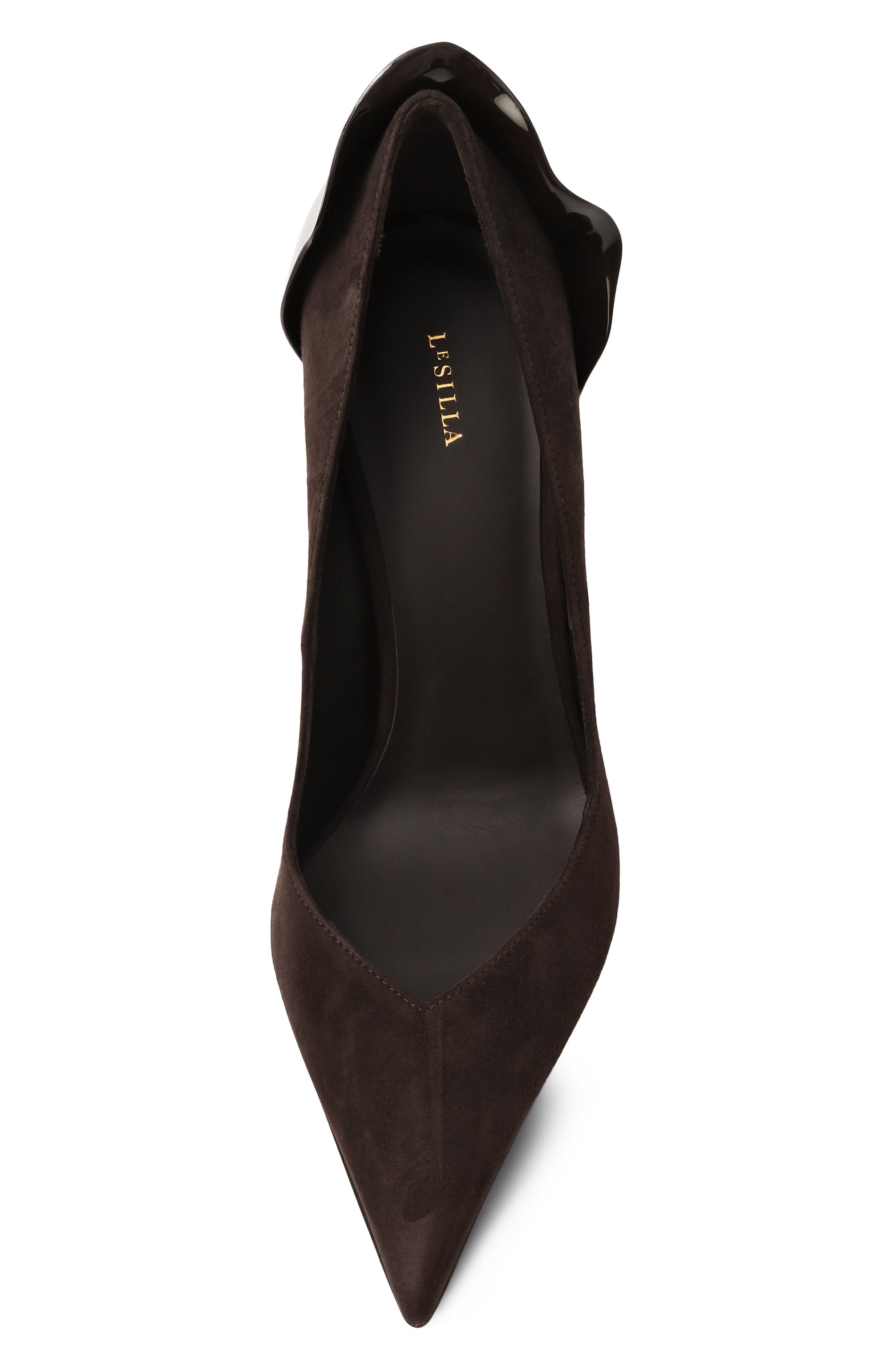 Замшевые туфли petalo 100 LE SILLA, арт. 3115E090BXPPVEL, фото 6