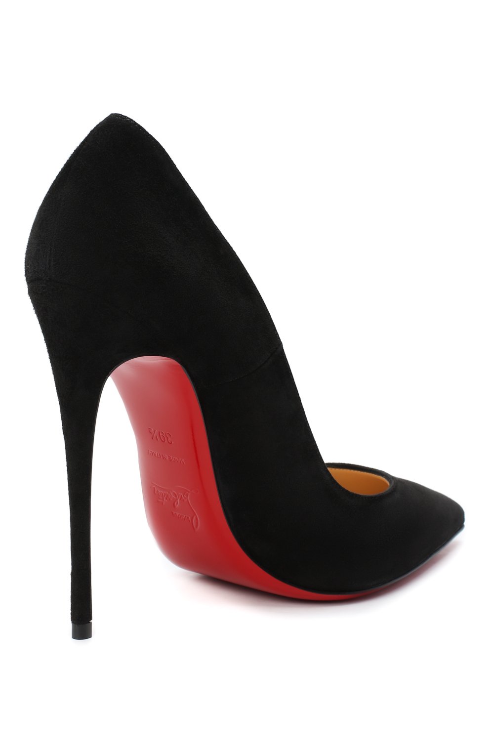 Замшевые туфли so kate 120 CHRISTIAN LOUBOUTIN, арт. so kate 120 veau velours, фото 4