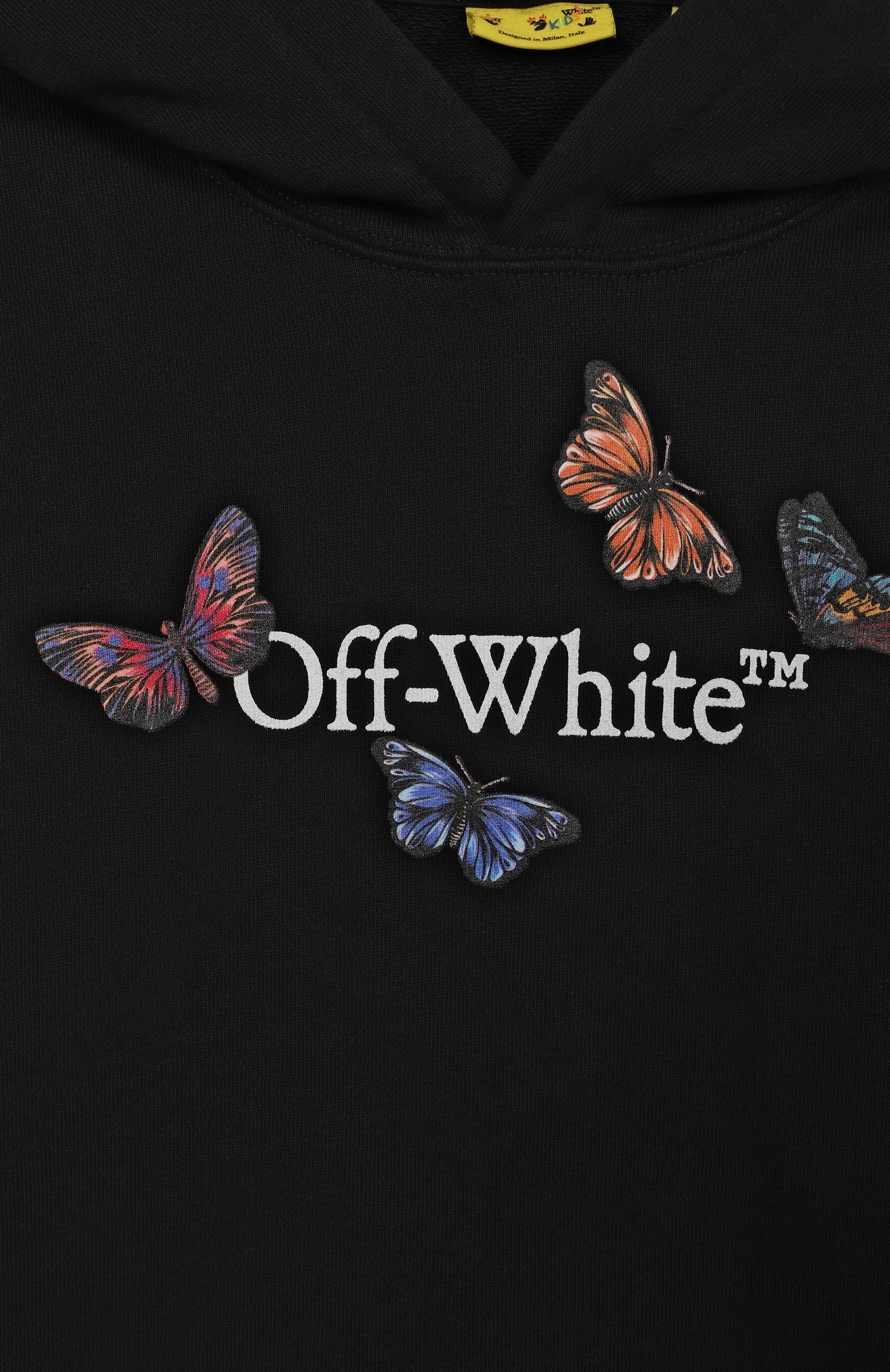 Хлопковое худи OFF-WHITE, арт. 0GBB002S25FLE001/12+, фото 3