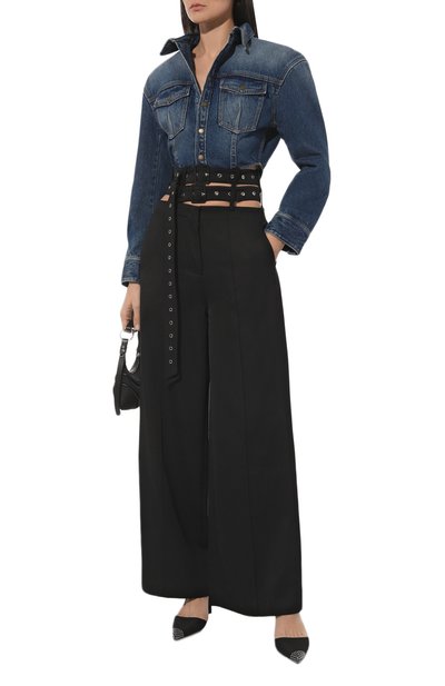 Джинсовая куртка DARKPARK синего цвета по цене 71750 руб., арт. WSH02/DBL02W053, фото 2 Джинсовая куртка DARKPARK, арт. WSH02/DBL02W053, фото 2