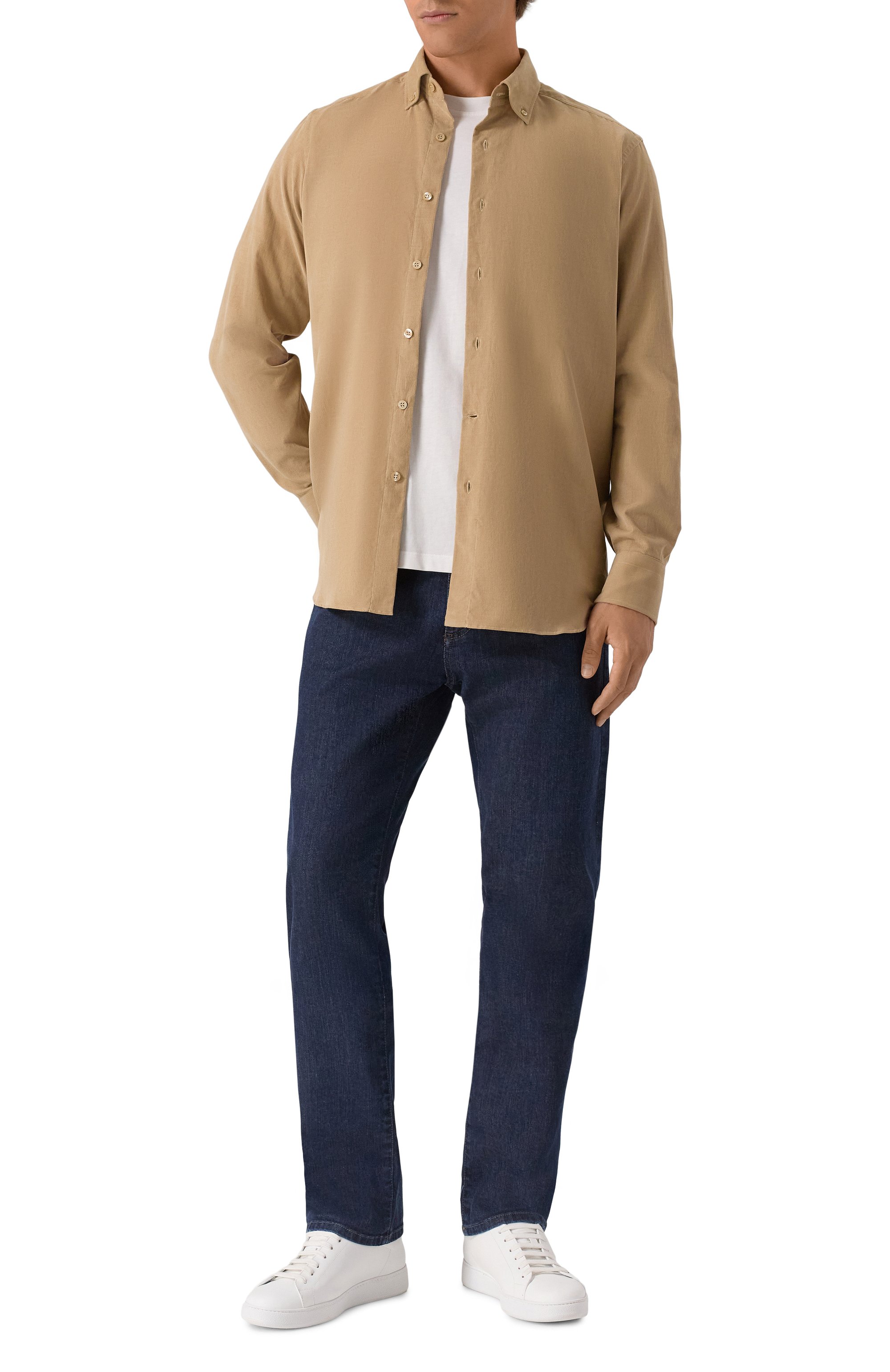 Хлопковая рубашка MVST, арт. M0RBIDA/PB/SP0RT/620-C0RDUR0Y, фото 2