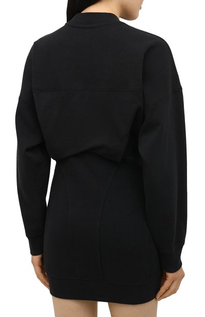 Хлопковое платье ALEXANDERWANG.T черного цвета по цене 33300 руб., арт. 4CC2206046, фото 4 Хлопковое платье ALEXANDERWANG.T, арт. 4CC2206046, фото 4
