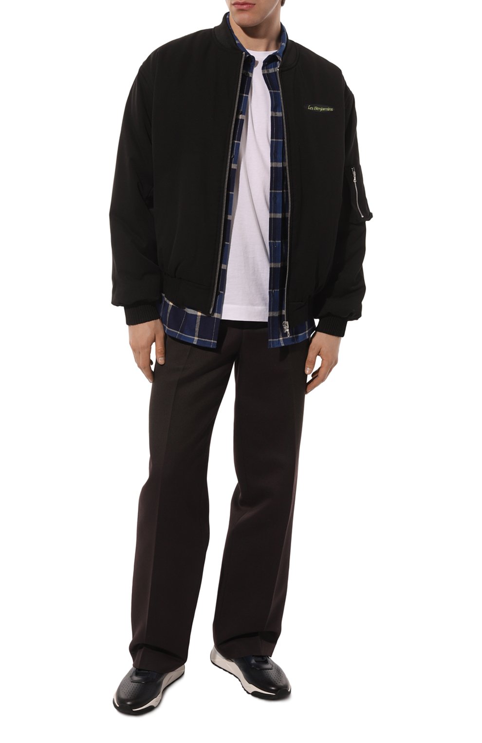 Кожаные кроссовки innova SANTONI, арт. MBIM21694BINNSU6U57, фото 2