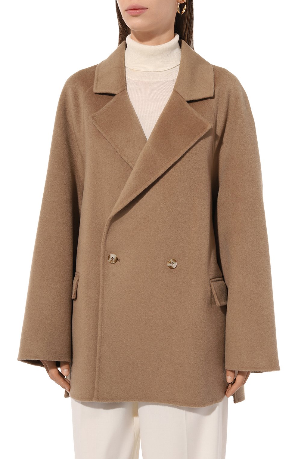 Полупальто из шерсти и кашемира LOULOU DE SAISON, арт. GARY, фото 3