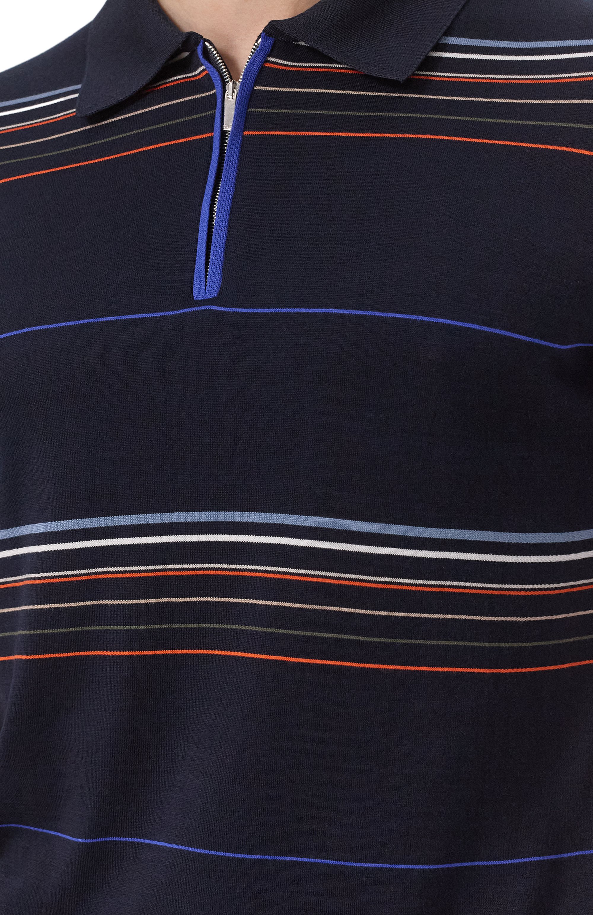 Поло из хлопка и шелка ZILLI, арт. KZP002M0142VMUL00, фото 5