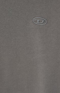 Детский хлопковый свитшот DIESEL серого цвета, арт. J02274/0GYCJ | Фото 3 (Материал сплава: Проставлено; Драгоценные камни: Проставлено; Рукава: Длинные; Мальчики Кросс-КТ: Свитшот-одежда; Материал внешний: Хлопок; Ростовка одежда: 8 лет | 128 см, 10 - 11 лет | 140 - 146см, 13 - 15 лет | 158 см, 6 лет | 116 см, 4 года | 104 см, 16 лет | 164 см)