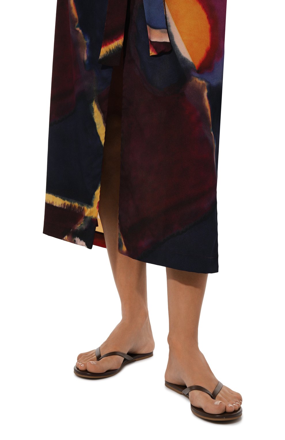 Кожаные шлепанцы MELISSA ODABASH, арт. SANDALS CR, фото 3