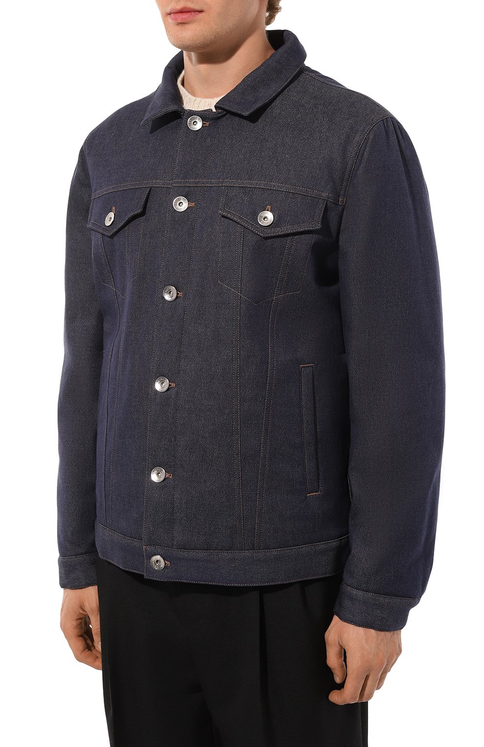 Джинсовая куртка BRUNELLO CUCINELLI, арт. MY4466880, фото 3