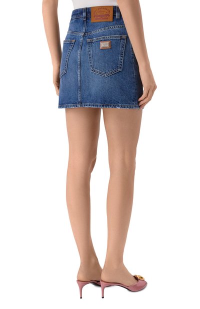 Джинсовая юбка DOLCE & GABBANA, арт. F4C6ND/G80B3, фото 4