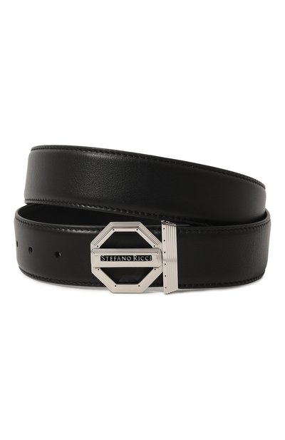 Мужской кожаный ремень STEFANO RICCI, арт. N381VH/C554P