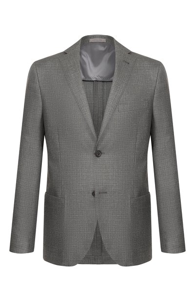 Мужской пиджак из шерсти и шелка CORNELIANI, арт. 27X002/2718287