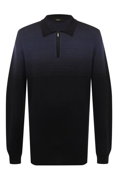Мужская поло из кашемира и шелка ZILLI, арт. KZP001M0230VSHA00/62