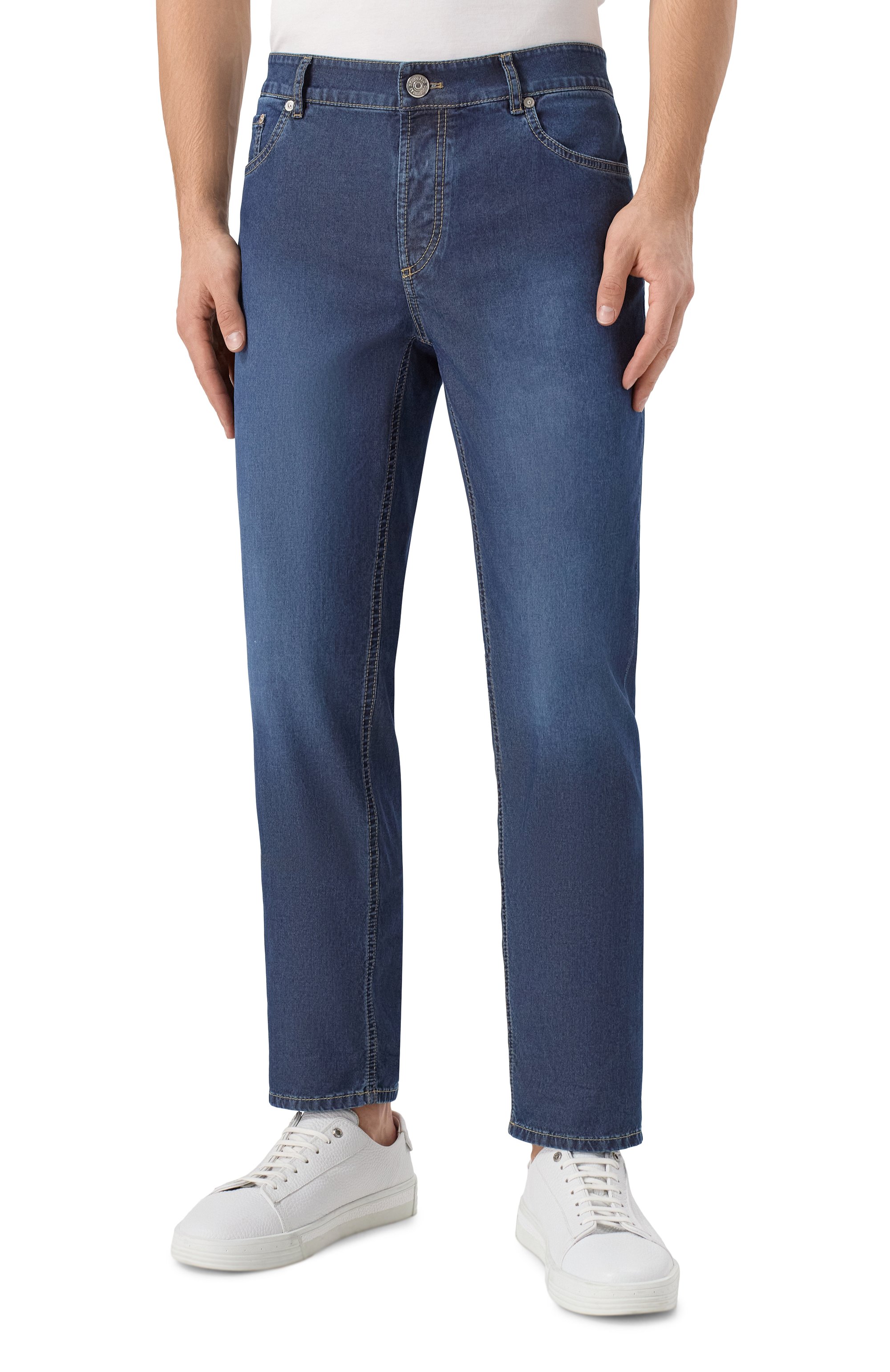 Джинсы traditional fit BRUNELLO CUCINELLI, арт. M238PB3210, фото 3