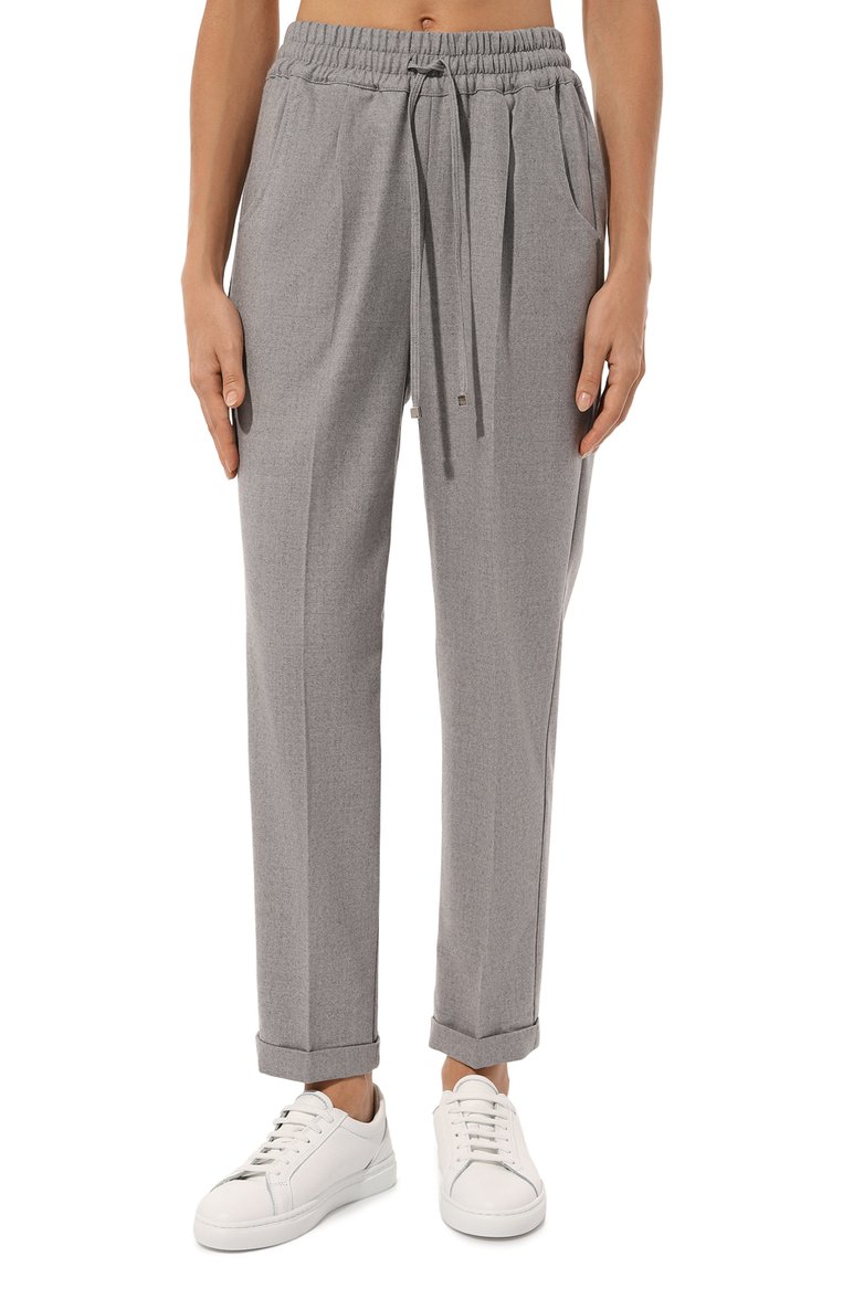 Шерстяные брюки KITON, арт. D37102K0505E01, фото 3