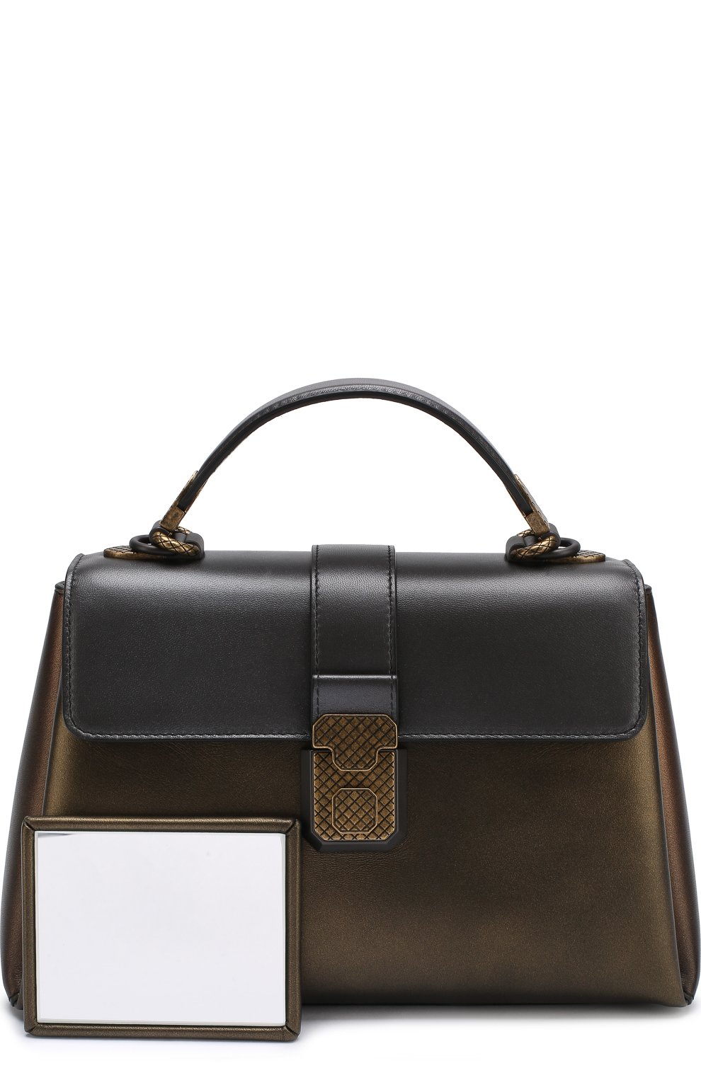 Сумка la piazza medium BOTTEGA VENETA бронзового цвета по цене 288500 руб., арт. 493690/VA2Q0, фото 7 Сумка la piazza medium BOTTEGA VENETA, арт. 493690/VA2Q0, фото 7