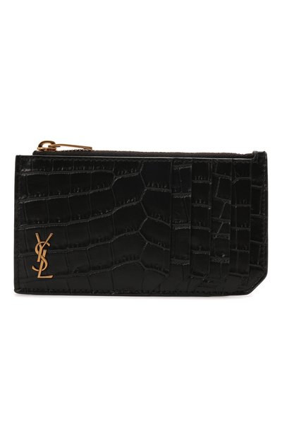 Кожаный футляр для кредитных карт SAINT LAURENT, арт. 629899/DZE0W, фото 1