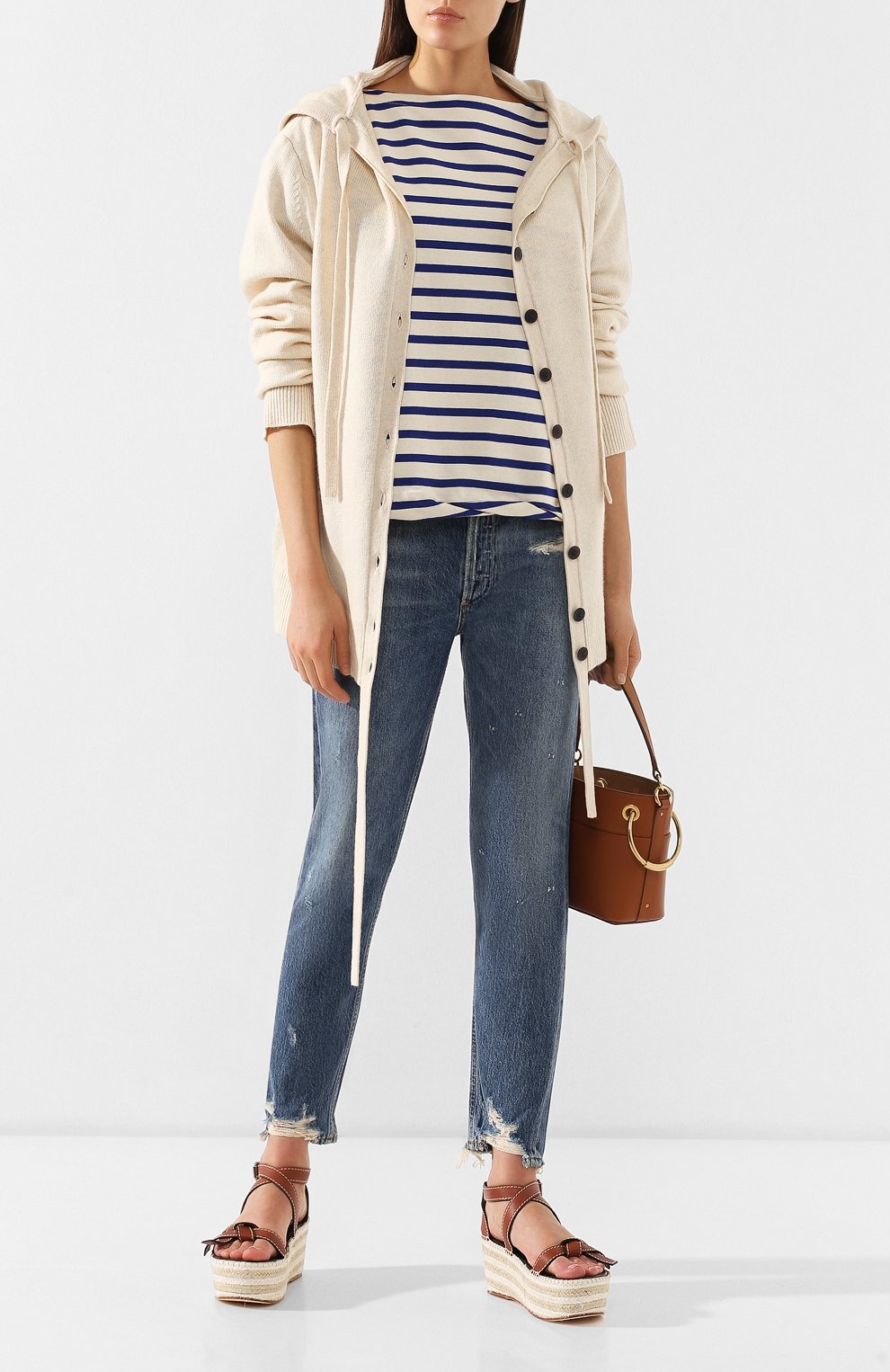 Кардиган из смеси шерсти и кашемира JW ANDERSON, арт. KW08619A 504/109, фото 2