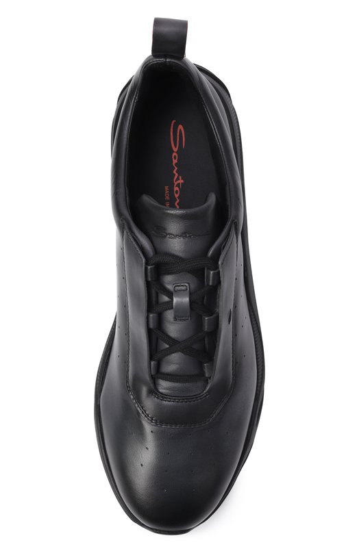 Кожаные кроссовки Innova Santoni MBIG22027NERTG0N Серый  MBIG22027NERTG0N Фото 5