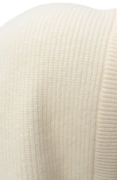 Шерстяной капор LANEUS белого цвета по цене 24300 руб., арт. F5LAUAHT367, фото 3 Шерстяной капор LANEUS, арт. F5LAUAHT367, фото 3